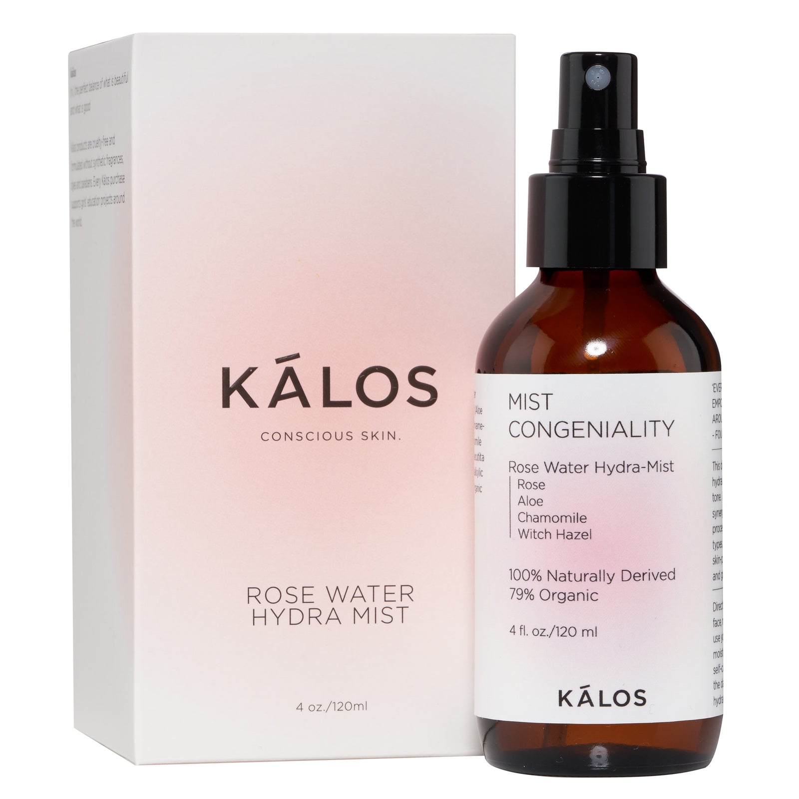 Mist Congeniality | Rose Water Hydra Mist | Natural, Organic, Clean